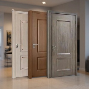 Portes intérieures en panneaux Sofu, plusieurs couleurs, isolation acoustique, ouverture plate, fonctionnement manuel, porte complète, origine Zhejiang - Product Image 1