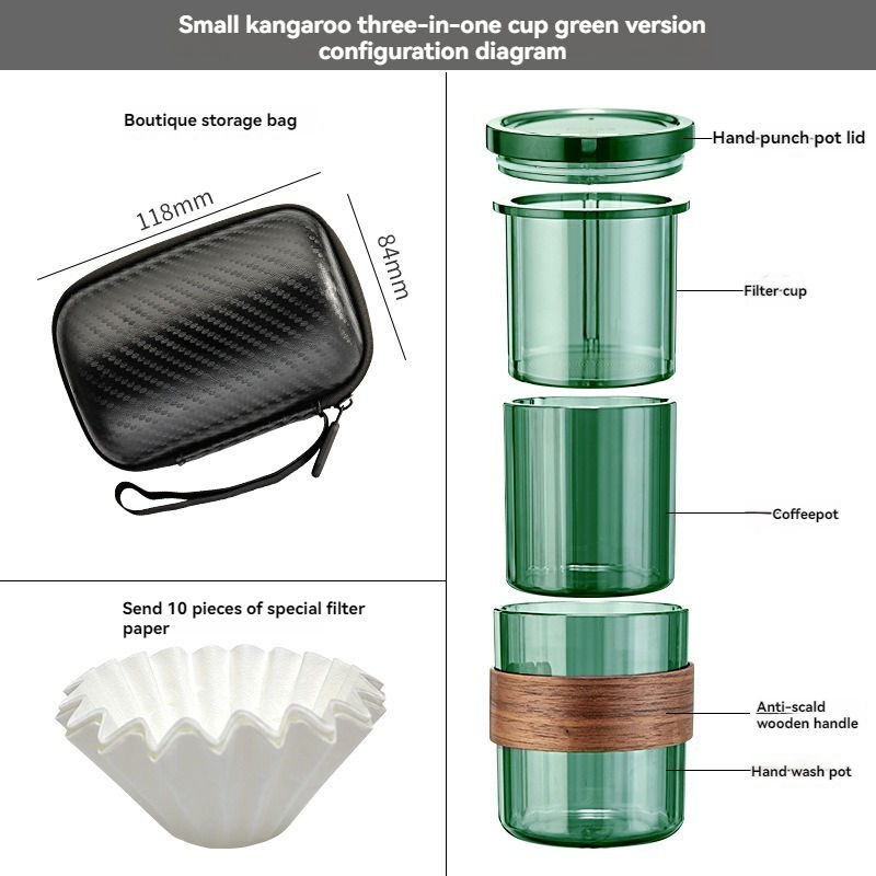 Vert + sac de rangement