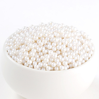 Perle d'eau douce naturelle blanche, perle ronde Aurora sans défaut, 4,5-3 mm, perle en vrac pour la fabrication de bijoux, vente en gros, qualité AAA