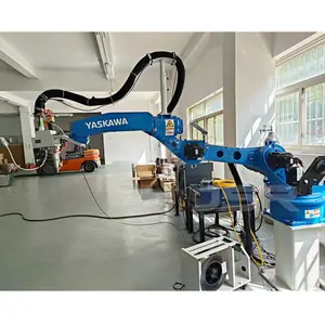 Máquina automática de corte e solda a laser para metal, braço robótico de 6 eixos