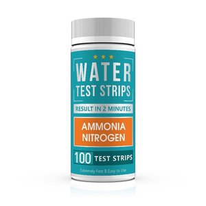 Bandelettes de test d'azote ammoniacal biologique Wancheng, 100 pièces avec activateur, résultats rapides pour aquarium, bassin à poissons, aquaculture - Product Image 2
