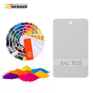 Revêtement <span class=keywords><strong>gris</strong></span> blanc de poudre de polyuréthane de <span class=keywords><strong>couleur</strong></span> de la haute performance <span class=keywords><strong>RAL</strong></span> <span class=keywords><strong>9006</strong></span> pour le produit d'alliages d'aluminium - Product Image 4