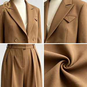 Fabricant de vêtements, sur mesure OEM/ODM, <span class=keywords><strong>blazer</strong></span> élégant pour femmes, veste décontractée, costumes de bureau, <span class=keywords><strong>blazer</strong></span> formel pour femmes - Product Image 3