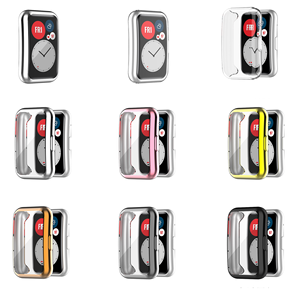 Película protectora transparente de alta definición de TPU suave para <span class=keywords><strong>Huawei</strong></span> <span class=keywords><strong>Watch</strong></span> <span class=keywords><strong>Fit</strong></span> Edición especial Funda protectora de pantalla completa - Product Image 5