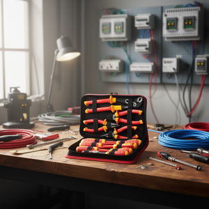 Juego de herramientas aisladas Vevor de 12 piezas, kit de destornilladores de 1000V para electricistas, estuche de almacenamiento suave - Product Image 2