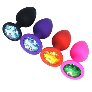 Анальная пробка SEXBAY для начинающих, силиконовая, с украшением, разные размеры для мужчин и женщин, водонепроницаемость IPX7, сертификат CE - Product Image 4