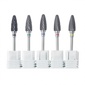 Taladro de Uñas Profesional de Acero Inoxidable, Cónico, Multifuncional, para Remover Esmalte de Gel, Cutículas y Alisar las Uñas con Punta de Diamante - Product Image 4