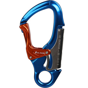 Al-Nasr Carabiner Aluminum Alloy Two-Stage Auto K-Lock Safety Hook For Climbing Rappelling Via Ferrata Caving High Altitude Work - Product Image 1