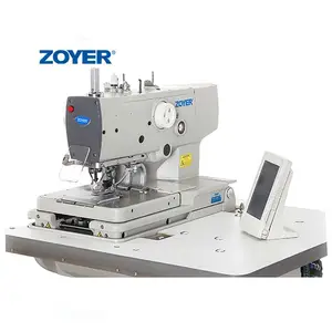 ZY9820 zoyer कम शोर उच्च गति औद्योगिक ऊर्जा की बचत नियंत्रण कंप्यूटर सुराख़ फंदा सिलाई मशीन है।