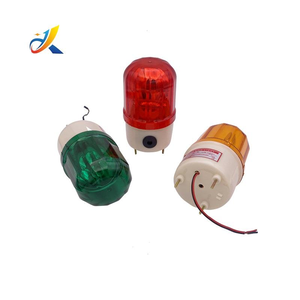 Baliza de Advertencia Giratoria LED con Alarma Audible y Visual, Luz de Seguridad Vial - Product Image 4