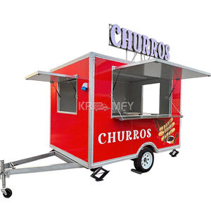 2025 Snack Barbecue Bbq Remorque Mobile À Vendre Camion De Nourriture Entièrement Équipé - Product Image 5