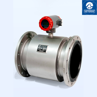 Medidor de Flujo Electromagnético Multifuncional con Precisión de +/-0.5%, Acero al Carbono, Interfaz RS485, Automatización Industrial, Personalizable OEM