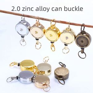 Promotion Candy Luxury Outdoor Use 2.0cm Zinc Alloy Easypull Buckle With Colorful <b>Stretch</b> Design - Product Image 2