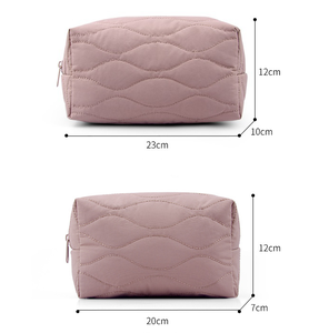 Chất Lượng Cao Trang Điểm Túi Mềm Đám Mây Di Động Công Suất Lớn Tổ Chức Pouch Xách Tay Dây Kéo Mỹ Phẩm Túi Du Lịch Rửa Túi - Product Image 2