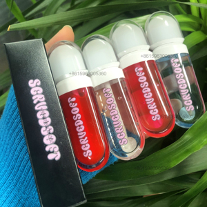 Pigmented <span class=keywords><strong>Magic</strong></span> Hydratant Arôme Fruit Vegan Clear Pink Lipgloss Lip Plumper Gloss Color Changing Lip Oil - Product Image 1