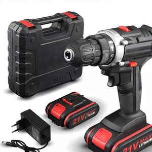 Taladro Percutor Inalámbrico Portátil de 21V, Juego de Taladros de Impacto a Batería de Litio, Kits de Destornilladores de Torque para Reparaciones en el Hogar - Product Image 1
