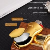 YF909-J5 Coque de protection créative en alliage métallique minimaliste moderne pour briquet J5, vente en gros usine de Wenzhou