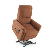 Fauteuil inclinable en velours pour personnes âgées, avec assistance à la levée, canapé individuel, mobilier de soins à domicile, fauteuil électrique en tissu doux