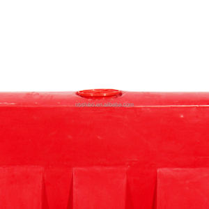 Barriere di riempimento dell'acqua protezione dell'impalcatura separatore di gestione del traffico stradale barriera del parcheggio - Product Image 4