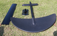 Planche de Wing Foil en Fibre de Carbone Intégrale Underice pour Surf, Fuselage et Mât, Taille Personnalisée, Équipement Électrique pour Foiling
