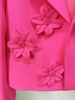 SR2244-Mode féminine, Nouvel arrivage de costumes à fleurs pour femmes, ensemble deux pièces nouveau design, vêtements pour femmes