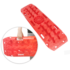 Tablas de Tracción Duraderas Mini de Plástico para Todoterreno SUV, Plegables, para Arena, Lodo, Nieve, Escalones de Rescate para Neumáticos, Juego de 2 Piezas - Product Image 4