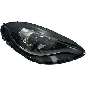 ไฟหน้ารถยนต์รุ่น 982 718 แบบ LED คุณภาพสูง สีดำรมควัน พร้อมไฟเดย์ไลท์สำหรับ 982 // ไฟหน้า - Product Image 1