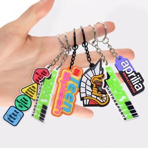 Llaveros Promocionales de PVC Personalizados con Mosquetón y Diseño de Logotipo Personalizado, Base de Hierro Resistente - Product Image 2