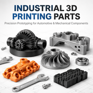 Servicio de Fabricación Rápida de Prototipos de Piezas Impresas en 3D Industriales Runze para Componentes Automotrices y Mecánicos - Product Image 1