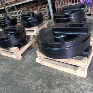 อะไหล่เครื่องจักรก่อสร้าง VOE14681270 ล้อไอเดลอร์รถขุด 95 ตัน ชิ้นส่วนช่วงล่าง ลูกกลิ้งไอเดลอร์ - Product Image 6
