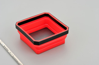 4PCS Plateau magnétique pliable, support d'outils magnétique, plateau magnétique en silicone