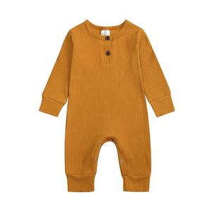 Conjuntos de <span class=keywords><strong>Ropa</strong></span> de Invierno para Bebés Prematuros con Estampado de Waffle, <span class=keywords><strong>Ropa</strong></span> Infantil, Mameluco Acanalado, <span class=keywords><strong>Ropa</strong></span> para Niños, Mameluco para Recién Nacidos - Product Image 4