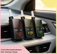 Alcootest portable rechargeable Airsense H3 Pro haute précision à cellule à combustible avec synchronisation des données via application et grande capacité de stockage