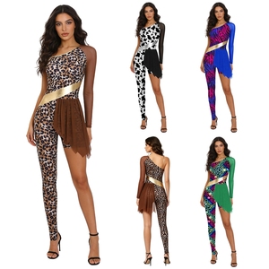 Traje de una pieza estampado para mujer, estilo mujer de las cavernas, para danza de adoración, venta al por mayor, gran oferta - Product Image 1