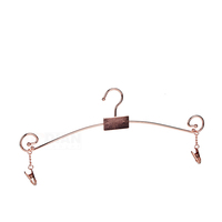 JASMINE-Cintre en métal à crochet avec clips pour soutiens-gorge pour salle de bain ou salon, exclusivité d'usine pour les magasins.