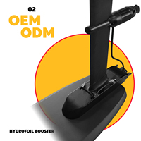 Hydrofoil de deuxième génération à assistance électrique pour le surf, propulseur de planche de surf, propulsion EFoil, batterie de surf, booster électrique