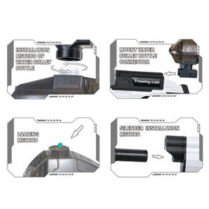 Sıcak Satış Uzay Silahı Şeklinde Su Bombası, Elektrikli Su Mermisi Tabancası Açık Hava Yaz Oyuncakları Parti Plajı, Çocuklar İçin Harika Hediye - Product Image 3