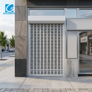 <span class=keywords><strong>Persiana</strong></span> <span class=keywords><strong>Enrollable</strong></span> Eléctrica Perforada de Aluminio de Alta Calidad Personalizada, Anti-Robo, Ventilada y con Perspectiva <span class=keywords><strong>Interior</strong></span> - Product Image 1
