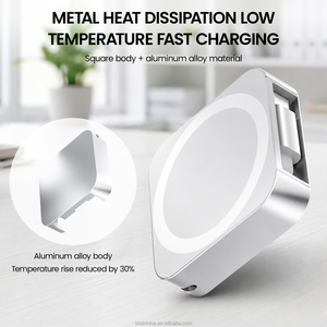 Cargador Inalámbrico Magnético Portátil 3 en 1 con Cable Retráctil, Estación de Carga Rápida para <span class=keywords><strong>iPhone</strong></span>, Reloj y <span class=keywords><strong>AirPods</strong></span> - Product Image 3