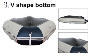 Gommone Termosaldato SOLAR MARINE 3 Metri (9.8 ft) ad Alta Velocità, per <span class=keywords><strong>Pesca</strong></span> all'Aperto, Soccorso e Canottaggio, con Accessori Inclusi - Product Image 3