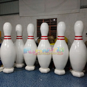 Juegos de bolos con bolas inflables gigantes para niños, para diversión familiar al aire libre, juegos inflables. - Product Image 4