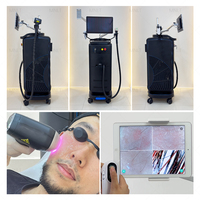 Kommerzieller Laser-Epilator für Alle Hauttypen, Vertikales 1200W Vier-Wellen-System 755/808/940/1064nm mit Eiskühlung