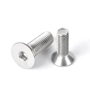 Dongji OEM ODM cross countersunk self tapping screws supplier Stainless Steel Self Drilling Screw titanium hex flange bolt