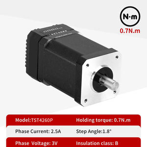 Motor Paso a Paso Híbrido de Bucle Cerrado <span class=keywords><strong>Nema</strong></span> <span class=keywords><strong>17</strong></span> Kaihong 42x42x60+<span class=keywords><strong>20mm</strong></span> 0.7N.M, CC 24V con Controlador Integrado - Product Image 3