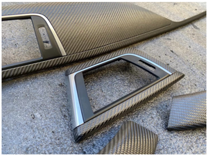 MP para <span class=keywords><strong>BMW</strong></span> Serie 3 Serie 4 Interior de carbono seco juego de siete piezas Carbono seco con textura táctil 320 <span class=keywords><strong>420</strong></span> 325 425 Serie <span class=keywords><strong>F</strong></span> - Product Image 4