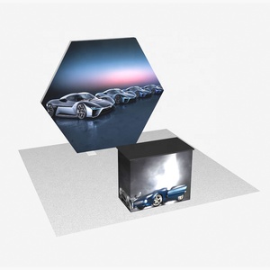 <span class=keywords><strong>De</strong></span> gran tamaño rectángulo libre permanente portátil iluminado tejido elástico feria Sistema <span class=keywords><strong>de</strong></span> Visualización - Product Image 4
