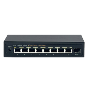Độ ổn định cao 8 cổng 2.5g 10GB không được quản lý mạng PoE chuyển đổi ethernet PoE chuyển đổi cho IP Camera cao repurchase Tỷ lệ thiết bị chuyển mạch - Product Image 1