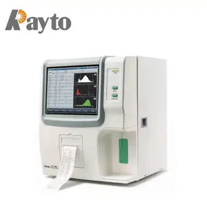 Rayto RT-7600เครื่องวิเคราะห์โลหิตวิทยา3ส่วนเครื่อง CBC RT-7600vet ห้องปฏิบัติการ