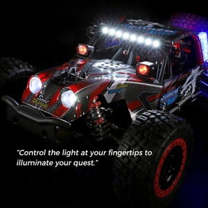 Wltoys 124028 1/12 2.4G Camion RC Crawler Buggy 60km/h Moteur Brushless Alliage Métal 4x4 Contrôlé par App Portée 100m Nouvelle Vitesse Élevée - Product Image 5