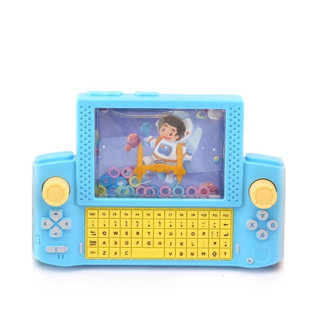 Mini Game Console Toy for Kids Handheld Water Ring Toss Game